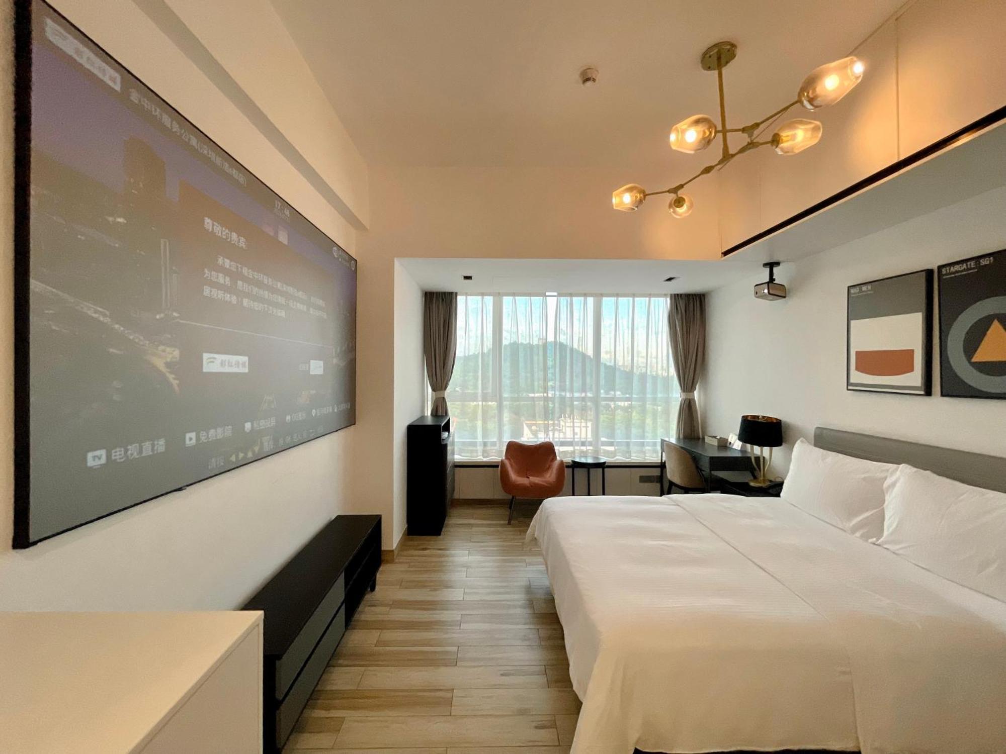 שנג'ן Golden Central Hotel Serviced Residence-Xin Hao E Du מראה חיצוני תמונה