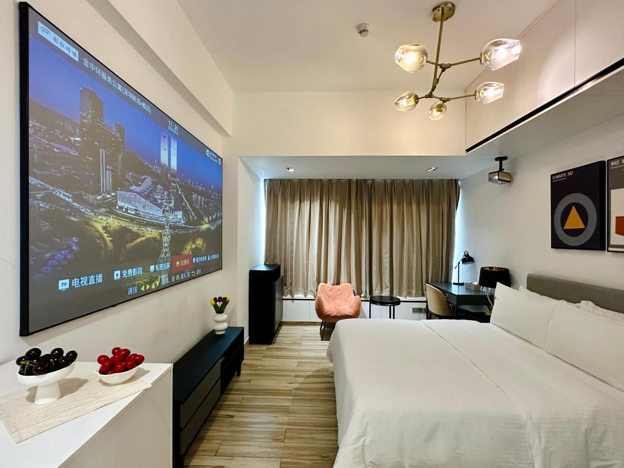 שנג'ן Golden Central Hotel Serviced Residence-Xin Hao E Du מראה חיצוני תמונה