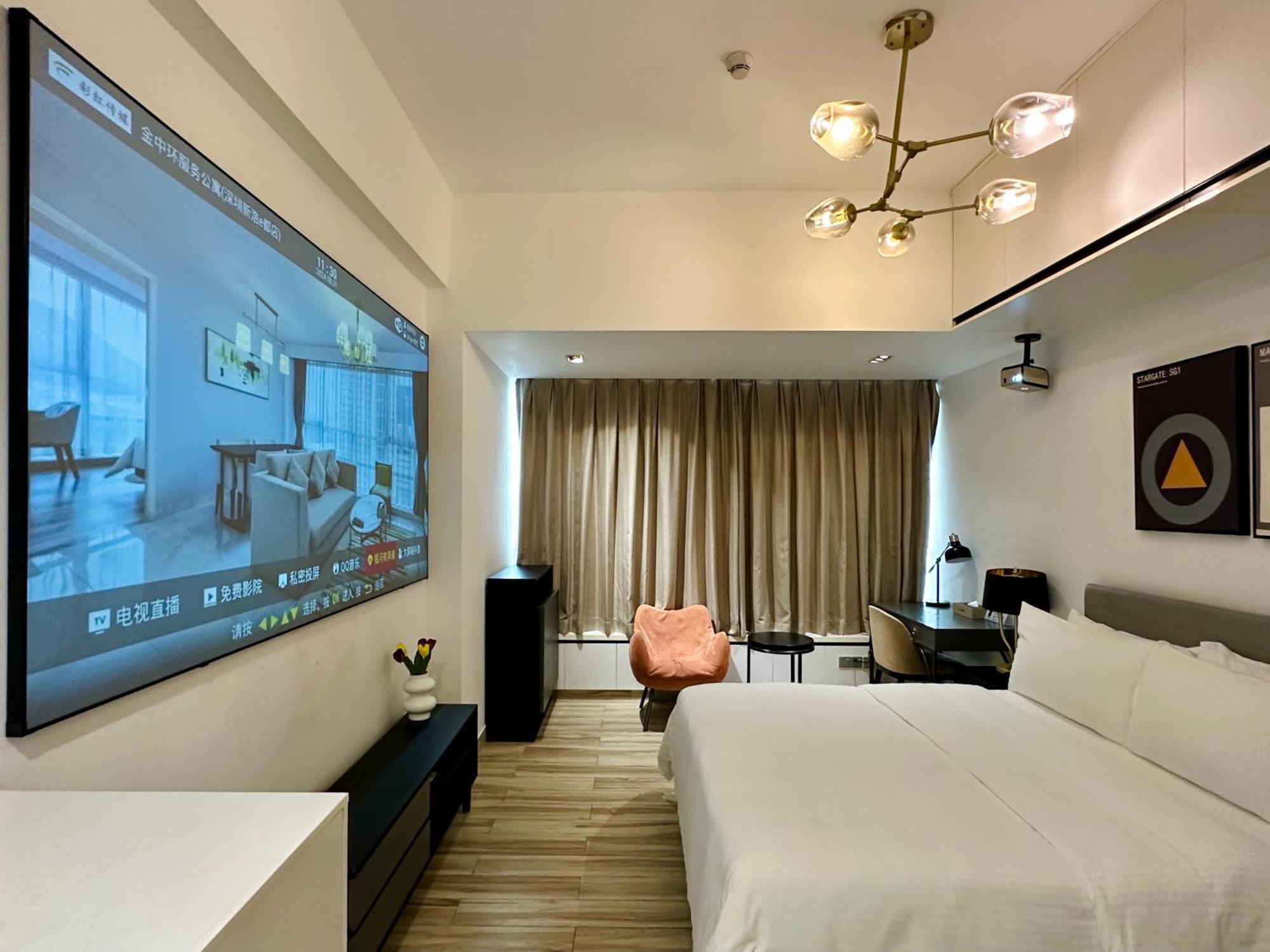 שנג'ן Golden Central Hotel Serviced Residence-Xin Hao E Du מראה חיצוני תמונה