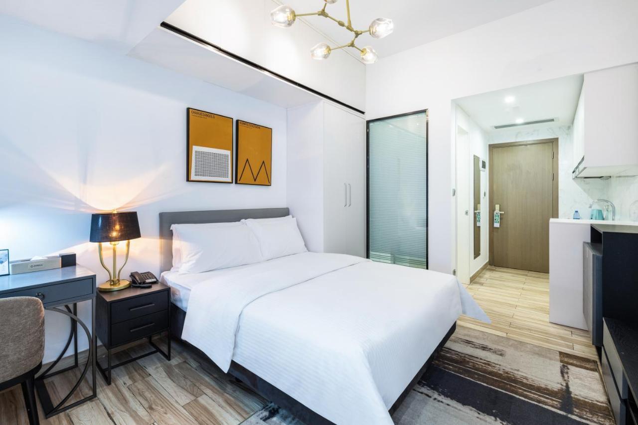 שנג'ן Golden Central Hotel Serviced Residence-Xin Hao E Du מראה חיצוני תמונה