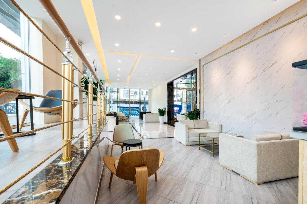 שנג'ן Golden Central Hotel Serviced Residence-Xin Hao E Du מראה חיצוני תמונה