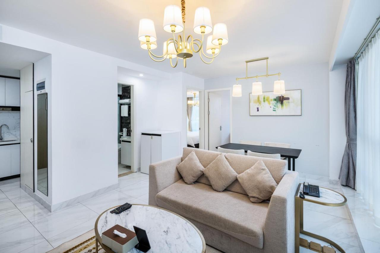 שנג'ן Golden Central Hotel Serviced Residence-Xin Hao E Du מראה חיצוני תמונה