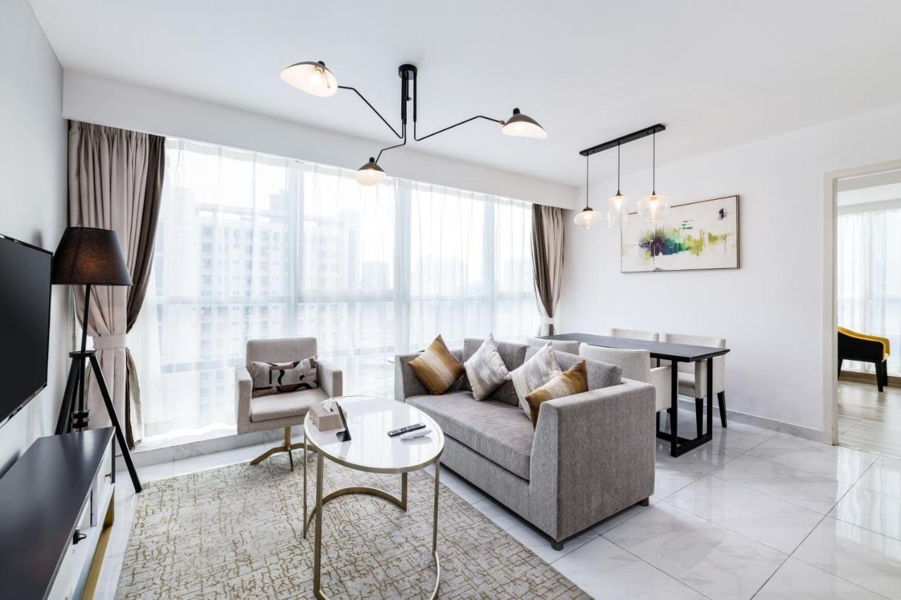 שנג'ן Golden Central Hotel Serviced Residence-Xin Hao E Du מראה חיצוני תמונה