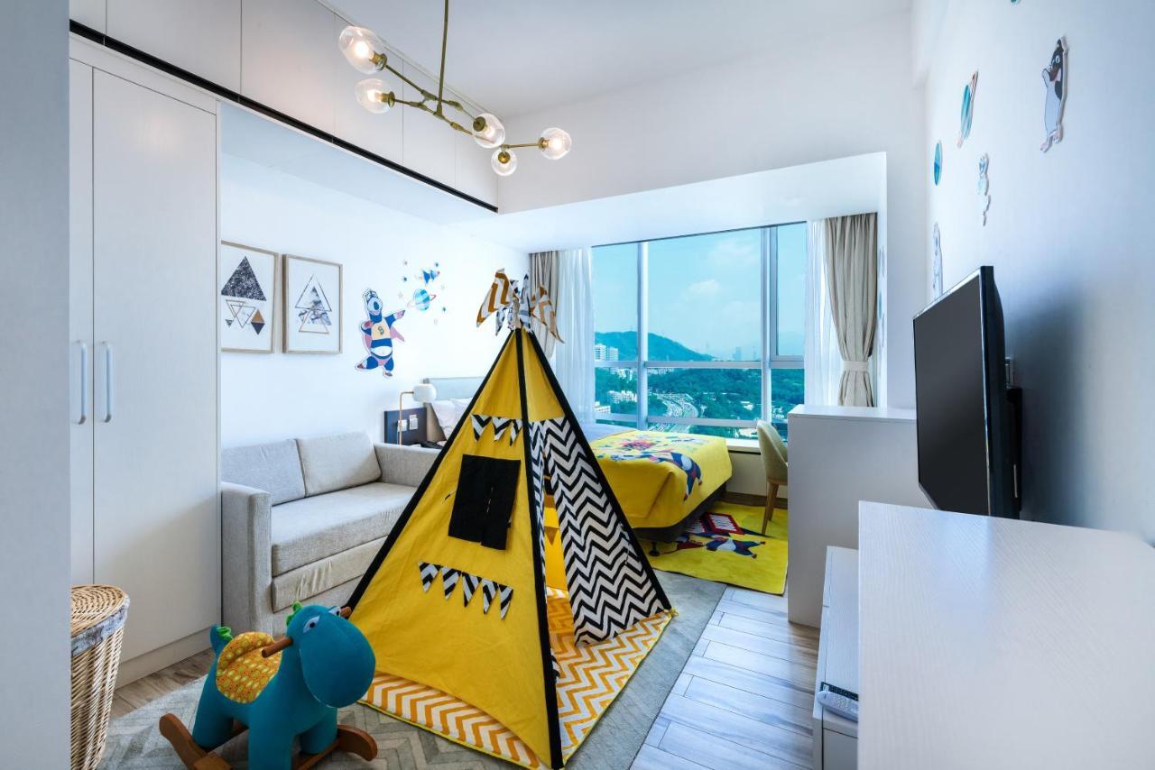 שנג'ן Golden Central Hotel Serviced Residence-Xin Hao E Du מראה חיצוני תמונה