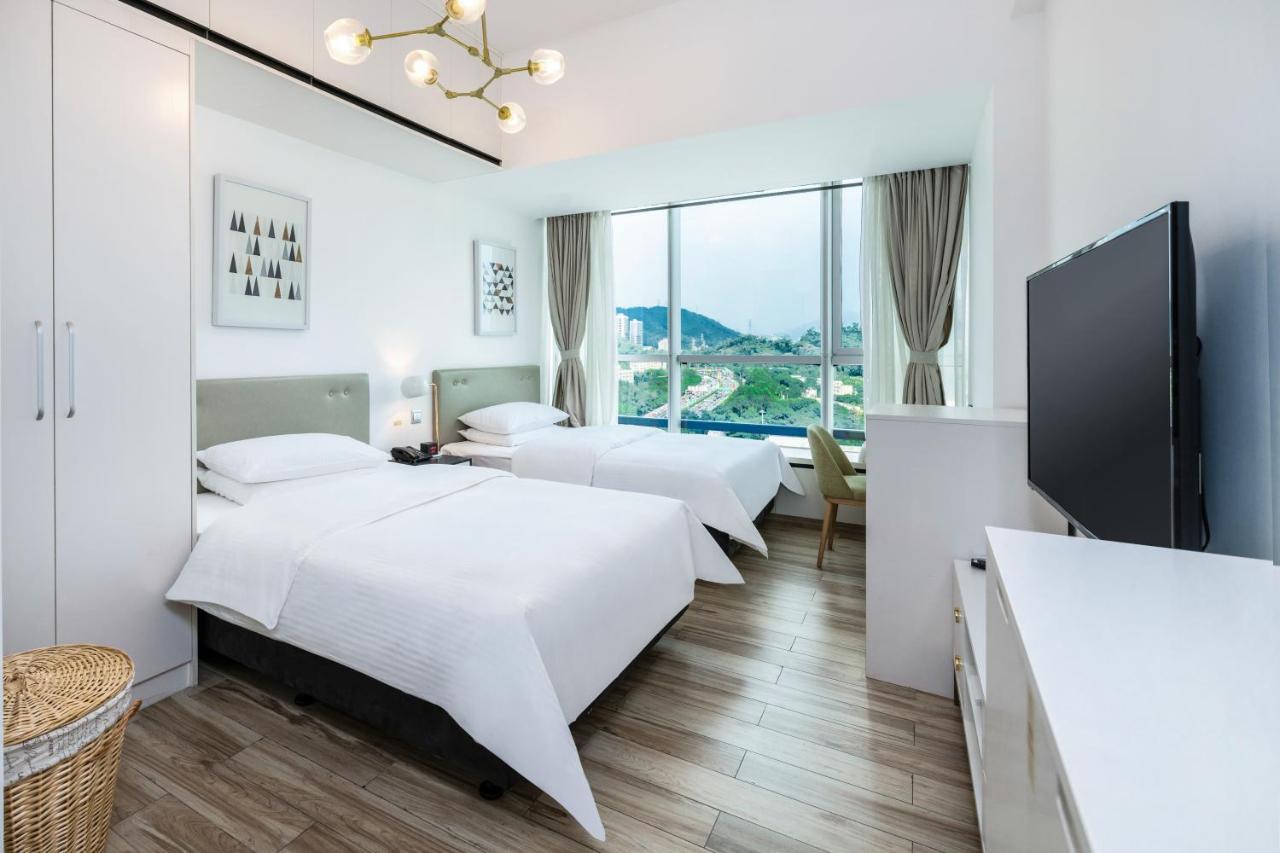 שנג'ן Golden Central Hotel Serviced Residence-Xin Hao E Du מראה חיצוני תמונה