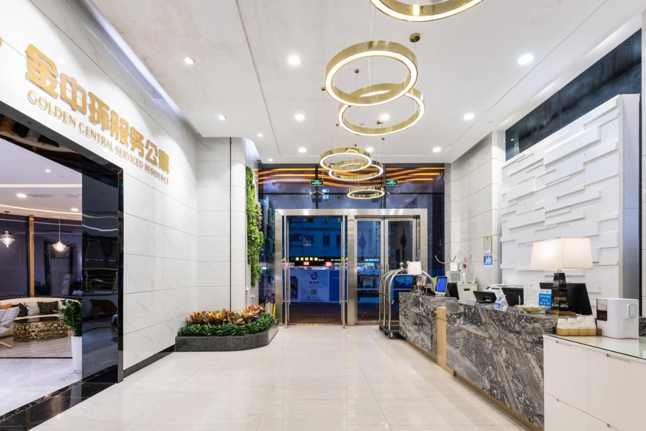שנג'ן Golden Central Hotel Serviced Residence-Xin Hao E Du מראה חיצוני תמונה